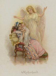 Motherhood (chromolithograph) by Frances Brundage