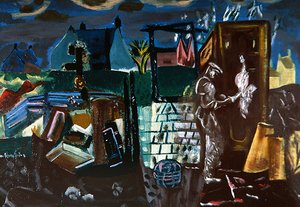 Outhouses, c.1935 by Frances Hodgkins