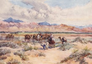 A Caravan on the Sahara by Frances Nesbitt