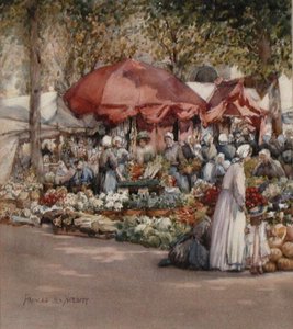 Market Day, Northern France