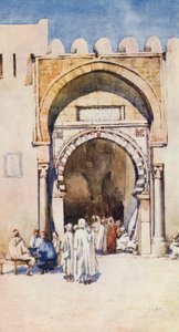 Moorish Gateway, Kairouan by Frances Nesbitt