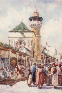 Mosque of Sidi Ben Ziad, Tunis, the Auction Day by Frances Nesbitt