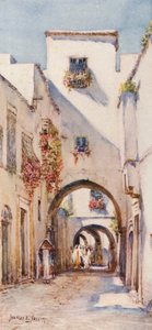 Rue Tourbet el Bey, Tunis by Frances Nesbitt
