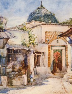 The Fritter Shop, Tunis by Frances Nesbitt
