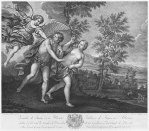 The Expulsion from Paradise by Francesco Albani