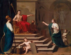 Allegory of Napoleon as Liberator of Italy 1797
