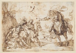 Scene from Tasso by Francesco Allegrini