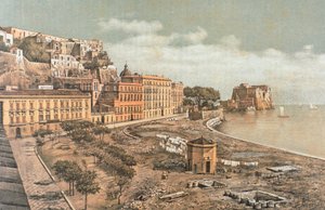 Chiatamone Street, in Naples by Francesco Aversano