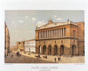 Naples, San Carlo Theatre by Francesco Aversano