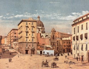 San Francesco Square at Porta Capuana, in Naples by Francesco Aversano