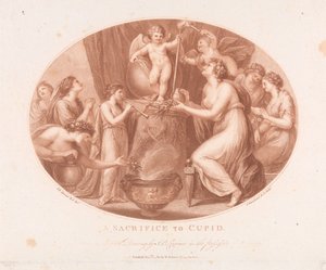 A Sacrifice To Cupid by Francesco Bartolozzi