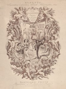 Advertisement for Memento, Inventions Exhibition, South Kensington, 1885 by Francesco Bartolozzi