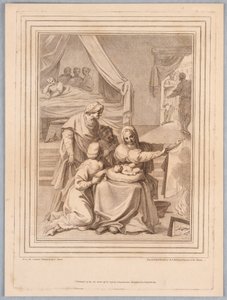 Birth of Pyrrhus by Francesco Bartolozzi