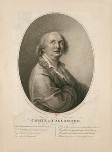 Count Alessandro di Cagliostro 1743-1795 by Francesco Bartolozzi