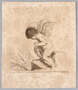 Cupid with a Dart by Francesco Bartolozzi