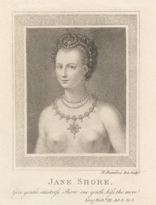 Jane Shore by Francesco Bartolozzi