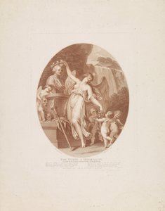 Nymph of Immortality by Francesco Bartolozzi
