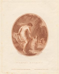 Nymphs Bathing by Francesco Bartolozzi