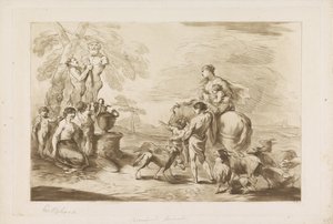 Offering to Pan by Francesco Bartolozzi