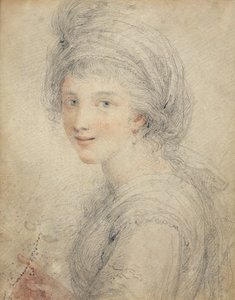 Portrait of Angelica Kauffman by Francesco Bartolozzi