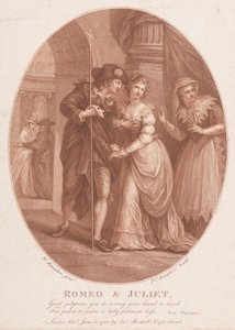 Romeo and Juliet at the Masquerade, Shakespeare, Romeo and Juliet, Act 1, Scene 5