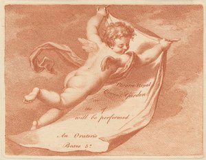 Ticket for the Theatre Royal, Covent Garden by Francesco Bartolozzi