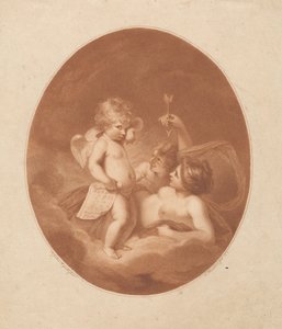 Venus Chiding Cupid by Francesco Bartolozzi