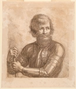 Warrior with a Truncheon by Francesco Bartolozzi