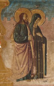 Saints Anne and Joachim by Francesco Botticini