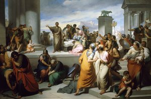 Brutus displaying Lucretia