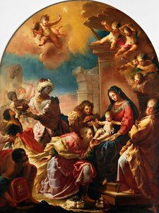 Adoration of the Magi by Francesco Conti