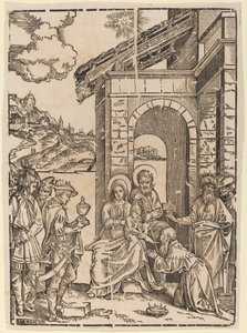 The Adoration of the Magi by Francesco Denanto