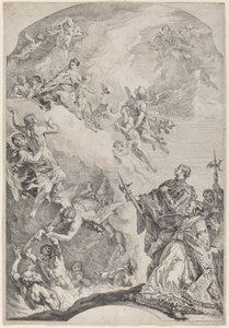 Saint Gregory I Delivering Souls from Purgatory