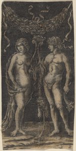 Hercules and Deianira by Francesco Francia or Peregrino da Cesena