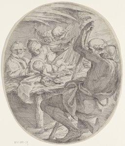 Birth of Christ by Francesco Giovane