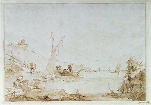 A Coastal Scene, c.1770-80