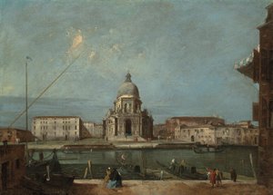 A View of the Grand Canal, Venice, with the Church of Santa Maria della Salute