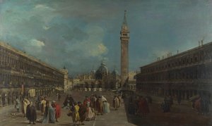 Venice, Piazza San Marco, c1760