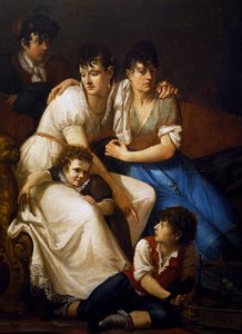 Family Portrait by Francesco Hayez