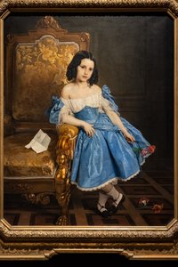 Portrait of Countess Luigia Negroni Prati Morosini by Francesco Hayez