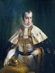 Portrait of Ferdinand I of Austria by Francesco Hayez