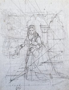 Study for Secret Accusation by Francesco Hayez