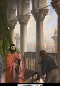 The Last Meeting Between Jacopo Foscari and His Family Before Being Exiled