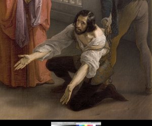 The Last Meeting Between Jacopo Foscari and His Family Before Being Exiled by Francesco Hayez