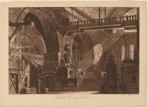 Interior of a Prison by Francesco Inghirami, after Luigi Tasca