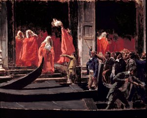 Last Session of the Senate of the Republic of Venice in 1866 by Francesco Jacovacci