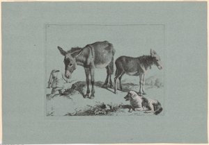 Plate 5, from The Set of 12 Pastoral Scenes by Francesco Londonio