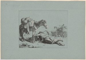 Plate 8, from The Set of 12 Pastoral Scenes by Francesco Londonio
