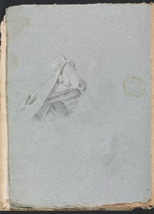 Verona Sketchbook: Drapery Study Page 10, 1760