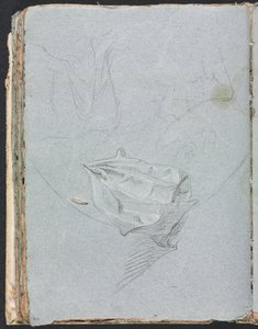 Verona Sketchbook: Drapery Study Page 84